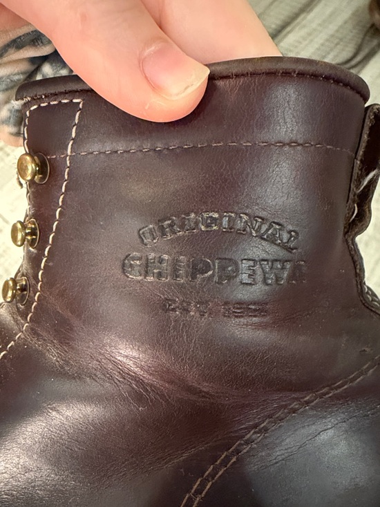 Vibram Chippewa Boots Men’s 8D main image 4